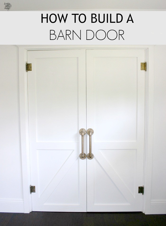 How To Build A Barn Door Dream Book Design