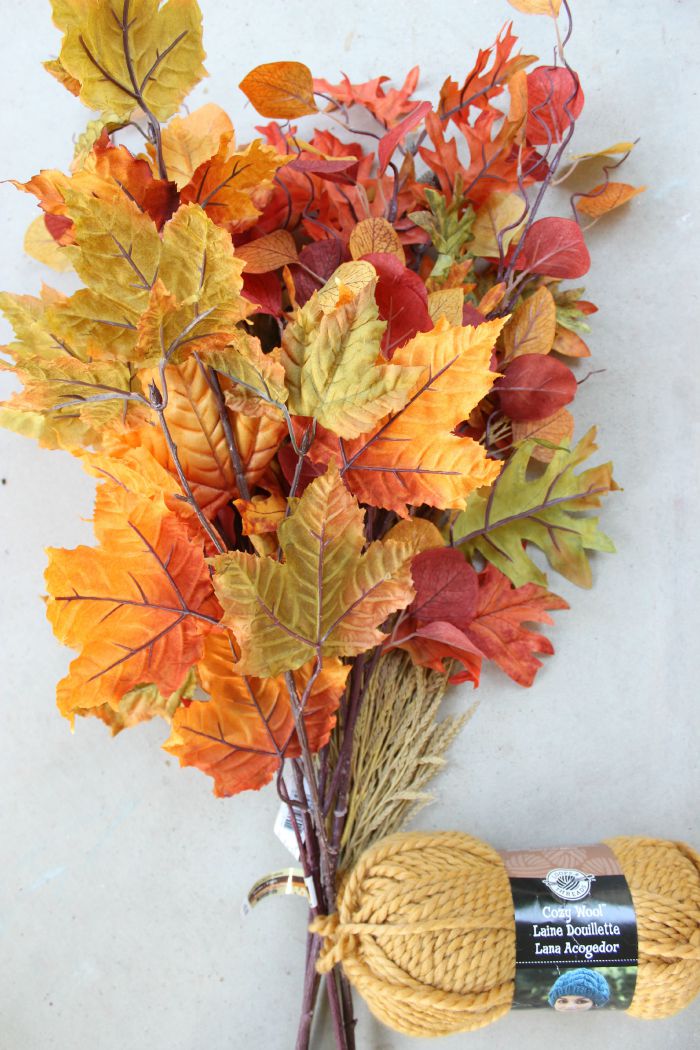 DIY Fall Leaves Decoration - Dream Book Design