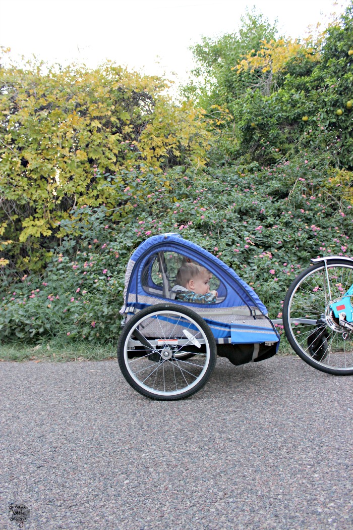 schwinn prescott bike trailer