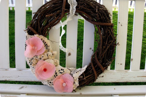 diy valentines day wreath