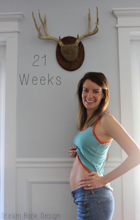 21weekspregnantbelly