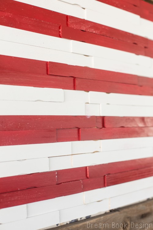 DIY american flag