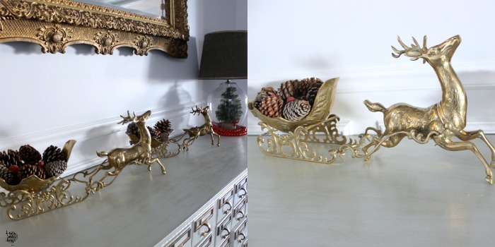 brass christmas decorations