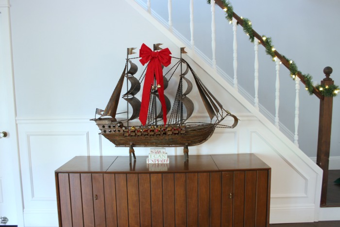 christmas decor ship