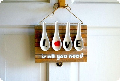 Chinese Soup Spoon Valentines Wall Art_thumb