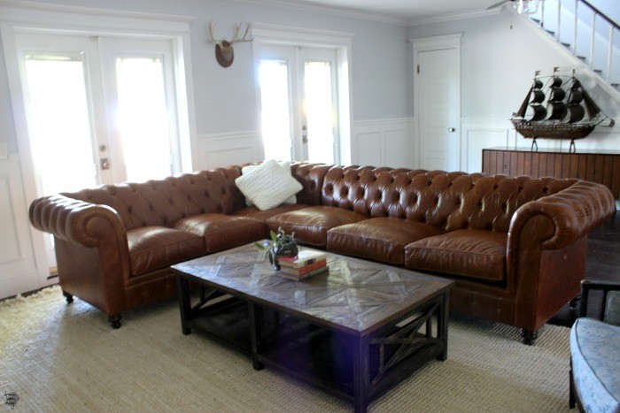 chesterfield sofa sectional