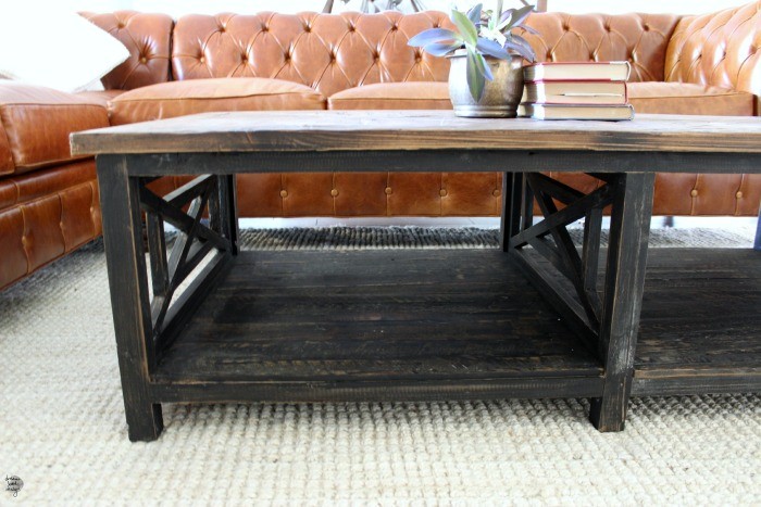 farmhouse style coffee table