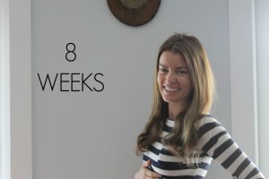 8 weeks pregnant