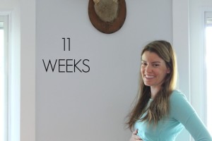 11 weeks pregnant